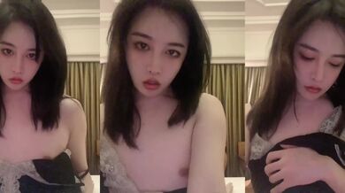 上海仙女Ts妍熙：颜值高、身材娇气，大三四眼小哥哥约酒店吃鸡，胯下品尝仙女棒 秀啊哥们！